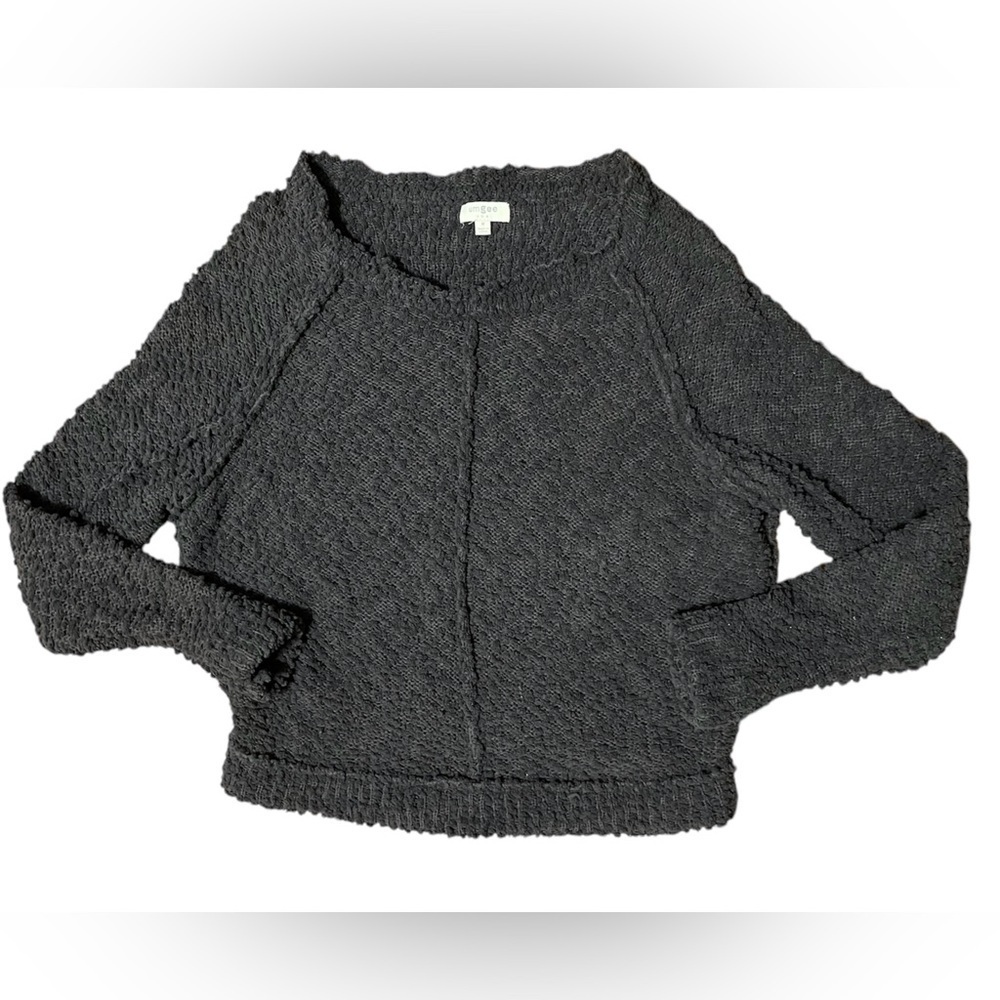 Umgee Chunky Women's Black Sweater Sz M